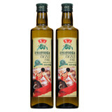 鲁花橄榄油食用油中式炒菜500ml*2特级初榨母婴家用纯植物油瓶装