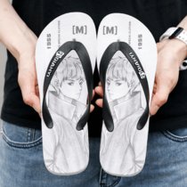 夏季人字拖个性室外沙滩潮流韩版防滑2021新款内外穿男女士凉拖鞋(AIR白色 36-37)