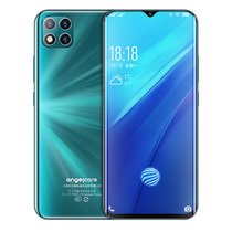 上海中兴 守护宝 F11 Pro 6.8英寸大屏 安卓八核智能 全网通4G 老人手机老年手机音乐学习手机学生手机(翡翠绿 官方标配)
