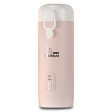 HYUNDAI/韩国现代电热水杯烧水杯便携式旅行电热杯一键烧水QC-SH0357粉色