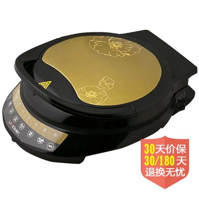 【畅销单品 经济实惠】利仁（Liven）悬浮式电饼铛LR-280B高效的加热系统，智能控温装置