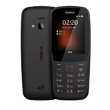 诺基亚 220 全网通4G手机移动联通电信双卡双待智能老人机(黑色)