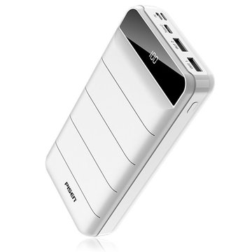 【品胜bl-d11ls移动电源/充电宝】新款☆【优雅白】30000mah【图片