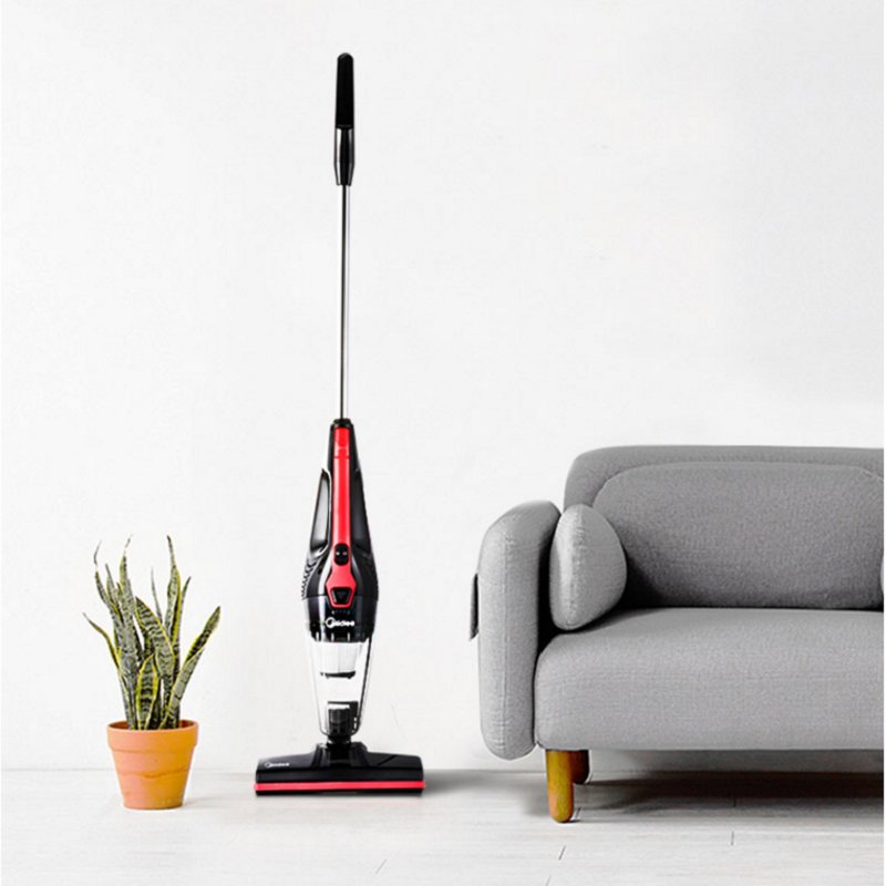 吸尘器美的midea吸尘器u1家用手持立式有线吸尘器二合一强劲吸力黑色