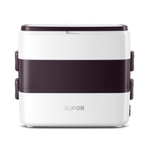 苏泊尔（SUPOR）电热饭盒2L双层四胆加热饭盒上班族蒸热饭器可插电保温DH04FD810