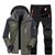 西藏冲锋衣裤套装男女三合一加绒加厚防雨水防风衣滑雪登山服潮牌(XL 军绿色+黑色男899)