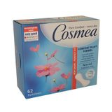 Cosmea喜得利乐 加量无香型纯棉透气护垫 62片