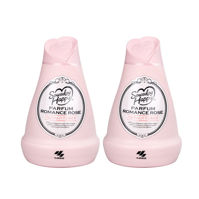 小林制药(kobayashi)固体香薰空气清新剂室内厕所用150g(粉色玫瑰*2)