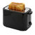 出口品质烤面包机家用三明治机早餐机双面吐司机小型全自动多士炉(黑色（送三件套）)