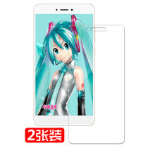 2片装小米8小米6X/5X/mix2红米6A/note5a/5Plus/5A/8SE/钢化膜玻璃膜贴膜透明手机保护膜(钢化膜-2片 红米note4x-16G)
