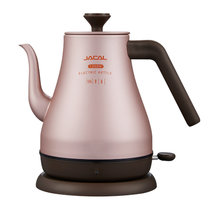 积高GL-E202小型家用电茶壶小容量不锈钢热水壶长嘴烧水壶电水壶(玫瑰金)