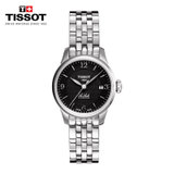 天梭(TISSOT)手表 力洛克系列自动机械女表 钢带商务时尚间金腕表T41.1.183.33(T41.1.183.54)