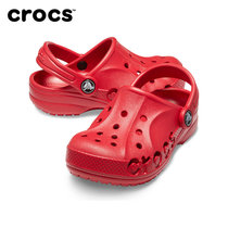 Crocs卡骆驰童鞋2020春季新款贝雅小克骆格宝宝洞洞鞋205483(C10 27.5码17.5cm 亮红色)