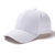 TP春夏季成人透气遮阳帽太阳帽纯色棒球帽情侣款棒球帽鸭舌帽TP6396(白色)