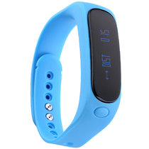 纽曼 G1000智能手环 男女款运动智能手表 腕带健康计步器 蓝色