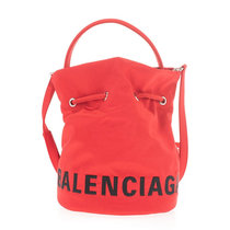 BALENCIAGA女士红色聚酰胺水桶包 619458-H854N-6460红色 时尚百搭