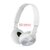 索尼(SONY)  MDR-ZX310头戴式重低音耳机监听耳机可折叠(白色)第3张高清大图