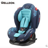 惠尔顿安全座椅 婴儿宝宝汽车车载用儿童安全座椅isofix 9月-6岁运动盔宝TT 星际蓝