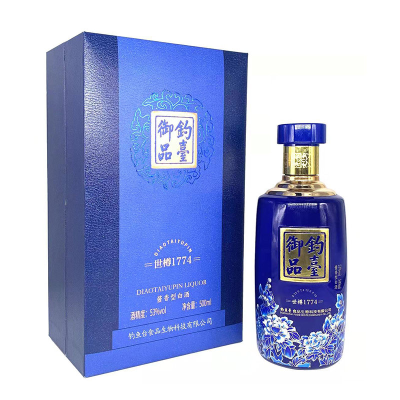 钓台御品世樽1774酱香型53度白酒整箱6瓶