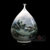 中国龙瓷 花瓶开业礼品家居装饰办公客厅瓷器摆件*工艺商务礼品德化手绘陶瓷滴水瓶(山水)ZYX0025