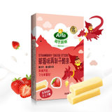 爱氏晨曦儿童奶酪再制芝士干酪条草莓味108g/6支装 国美超市甄选