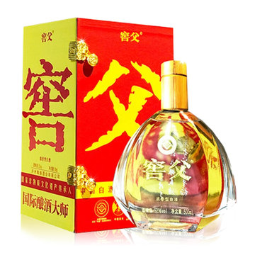 【北京赖高淮白酒】水晶瓶窖父(包邮 一支)【图片 价格 品牌 报价】