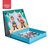 贝恩施儿童磁性拼图玩具便捷一体盒型3-6岁男孩换装系列YZ123 国美超市甄选
