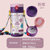 日康水杯 婴儿学饮杯儿童水壶 PPSU带重力球防摔防漏吸管杯 330ml  （RK-B1040)(粉紫)