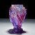 礼品琉璃花瓶摆件中国风送老外实用非物质文化遗产工艺品(大号金红 默认版本)