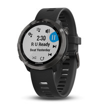 Garmin佳明Forerunner 645多功能运动音乐支付跑步游泳手表旗舰音乐版(黑灰色音乐版)