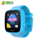 360儿童电话手表SE2代 巴迪龙儿童卫士智能彩屏版定位GPS语音电话手表小学生男女孩通话手环W608 苹果华为小米手机(蓝色)