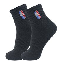 NBA袜子男休闲运动袜精梳棉袜刺绣篮球袜 3双装(四季时尚款 混色3双【新品】 默认尺码)